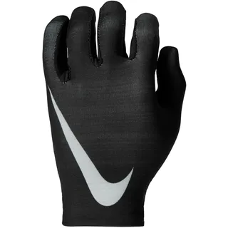 Nike Damen Women's Base Layer Laufhandschuhe, Black/Pure Platinum, XS