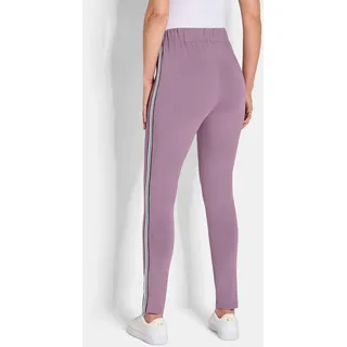 GOLDNER 2-in-1-Hose Kurzgröße Leggings mit schmalem Bein rosa 19