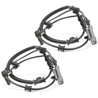 Frankberg 2x ABS Sensor Vorne Links Rechts 2-Polig Kompatibel mit Commander XH XK 3.0L-4.7L 2005-2010 Grand Cherokee III WH 3.0L 6.1L 2005-2010 Replace# 56044144AD