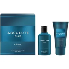 Caline Homme absolute blue Geschenkpackung EdT 60 ml + Duschgel 100 ml