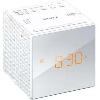 Sony FM/AM Clock Radio - White