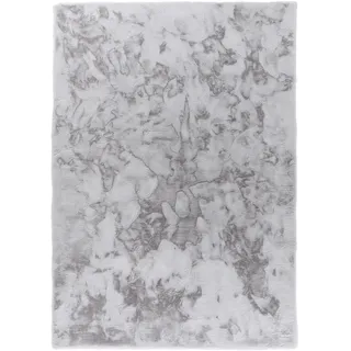 Schöner Wohnen Tender Fellteppich 120 x 180 cm Silber