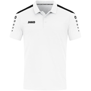 Jako Herren Poloshirt Power, Weiß, L