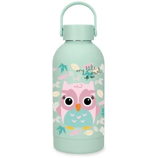 Roll Road Happy Pets grüne Edelstahlflasche 6,5 x 18,5 x 6 5 cm