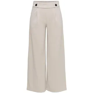 Jdy JDYGEGGO NEW LONG PANT JRS NOOS Hose, Chateau Gray/Detail:BLACK buttons), M/32