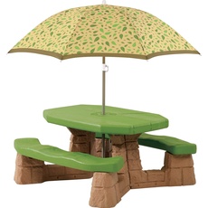 Bild Picknicktisch mit Sonnenschirm