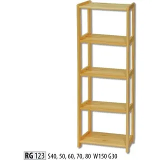 Holz Regal Bücherregal Wandregal Aktenregal Schrank Büro Standregal Vollholz Neu