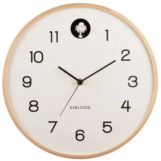 Karlsson Natural Cuckoo 31,5 cm Ø31,50 weiß