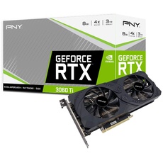 PNY GeForce RTXTM 3060 Ti 8GB Uprising Dual Fan Grafikkarte