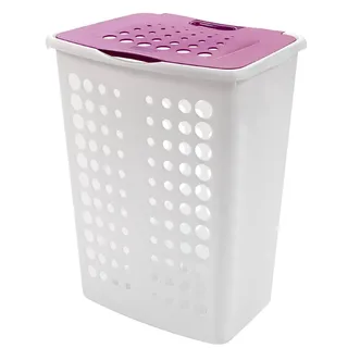 CURVER Wäschekorb, transparent/Violett