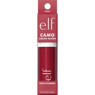 e.l.f. Camo Liquid Blush, Langanhaltendes Flüssiges Rouge Für Hochpigmentierte Farbe, Sorgt Für Ein Weiches, Taufrisches Finish, Vegan & Tierversuchsfrei, Berry Well