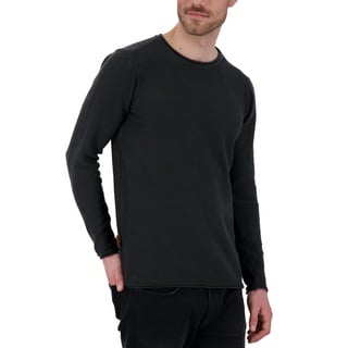 ALIFE and Kickin VitoAK Knit – Herren Sweat Pullover – Leicht & Atmungsaktiv für den Sommer – Bequemer Pullover für Freizeit & Alltag Moonless L