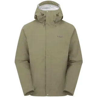Rab Firewall Regenjacke Unisex Khaki M