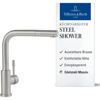 Villeroy & Boch Steel Shower Einhebelmischer Edelstahl