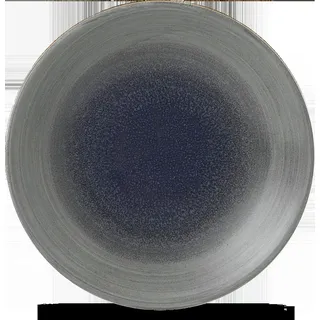 Churchill Super Vitrified Stonecast Aqueous Fjord Teller Tief Coup 22cm, 12 Stück