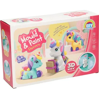 Casting-Malerei Einhorn 3d