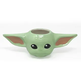 Star Wars: The Mandalorian 3D Shaped Tasse The Child - Grün