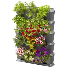 Bild von NatureUp! Set Vertikal mit Bewässerung 15 x 65 x 90 cm grau