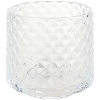 Leonardo Teelichtglas , Klar , Glas , 10x10x10 cm , zum Stellen , Dekoration, Kerzen & Kerzenhalter, Teelichthalter