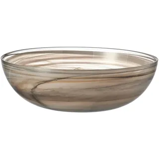 LEONARDO Schale »Schale ALABASTRO 28 cm beige« aus Glas, beige