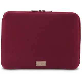 Hama Laptoptasche Jersey, 34-36 cm, Bordeaux