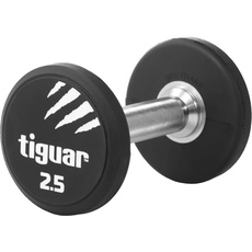 TIGUAR Sport PU Dumbbell 2,5 kg Ti-whpu0025 Gewichte, Mehrfarbig (Mehrfarbig), Einheitsgröße
