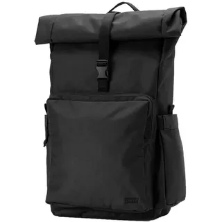 Levi's L-Pack Roll-Top Rucksack Schwarz
