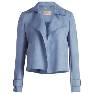 Cartoon Casual-Jacke mit Taschen grün