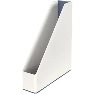 Leitz WOW Duo Colour Stehsammler A4, weiß/grau (53621001)