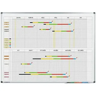 Legamaster Premium Jahresplaner 6 Monate 90x120cm