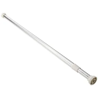 Kleine Wolke Klemmstange ausziehbar Teleskopstange für Duschvorhänge, silberfarben