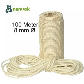 Kratzbaum Sisalseil Natur 8 mm - 100 m