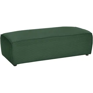 Home Affaire »NEU: SHERWOOD XXL, Polsterhocker, Cord, Webstoff« rechteckig, bequemer Sitzkomfort, 130/60/44 cm, Krokodilverbinder