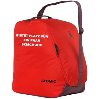 ATOMIC Stain Resistant Coating|Top Handle|Adjustable Shoulder Strap|Big Zipper Opening Red 380 x 420 x 290