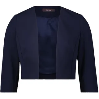 Vera Mont Damen Blazer-Jacke ohne Verschluss 36, Night Sky
