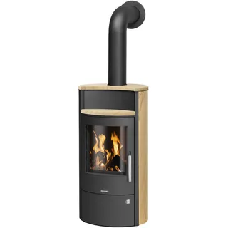 Oranier | Kaminofen | Pori Aqua 2 | 10 kW | Stahl Schwarz, Sandstein