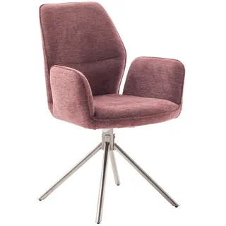 MCA Furniture Esszimmerstuhl GREYTON rot 2er Set