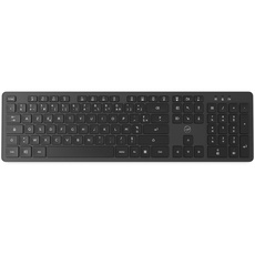 Mobility Lab ML313986 – Kabellose Premium-Tastatur für Windows – USB- und USB-C-Empfänger, präziser Tipp, flache und leise Tasten, Nummernblock, AZERTY-Layout – Schwarz