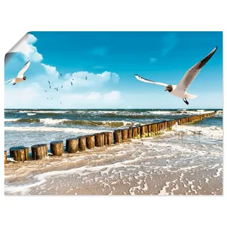 Artland Wandbild »Ostsee« Gewässer 1 Stk. tlg. als Leinwandbild, Poster in verschied. Größen, blau