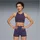 Puma W Puma High Neck Bra deep plum 64 XS