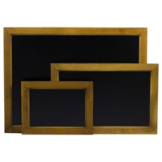 Bild Wandkreidetafel, mit Holzrahmen, Plakatständer, 300x400mm, Schwarz