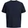 JACK JONES Rundhalsshirt JACK JONES JJEORGANIC BASIC TEE O-NECK NOOS Herren Gr XS blau navy Single Jersey Obermaterial 100 Baumwolle unifarben schmal normal Rundhals gerader Abschluss Shirts Rundhalsshirt
