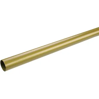 Liedeco Gardinenrohr 1-läufig im Fixmaß Ø 20 mm, goldfarben
