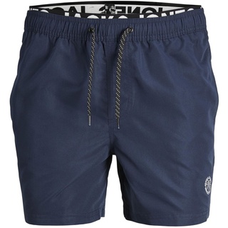 JACK & JONES Herren Badehose Badeshort JPSTFIJI Blau Größe S