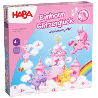 HABA Einhorn Glitzerglück Wolkenstapelei
