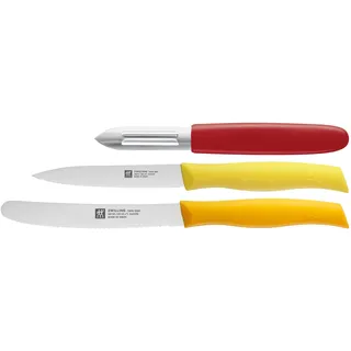 ZWILLING TWIN Grip Messerset 3-tlg, gemischte Farben
