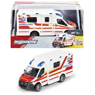 MAJORETTE Spielzeug-Krankenwagen "Mercedes-Benz Sprinter Ambulance", weiß