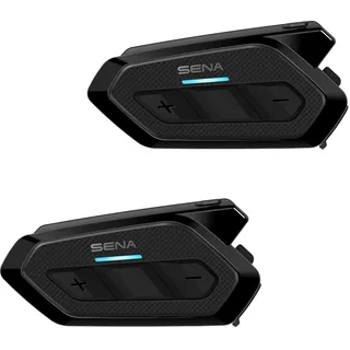 Sena Spider RT1 Flaches Mesh Kommunikationssystem für Motorräder, Doppelpack