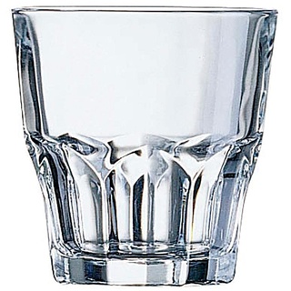 Arcoroc Granity Whiskyglas, 200ml, Glas, transparent, 6 Stück