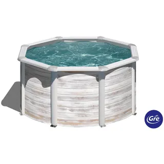 Gre Pool-Set , Weiß , Metall , 120 cm , Freizeit & Co, Pools & Wasserspaß, Pools, Stahlwandpools